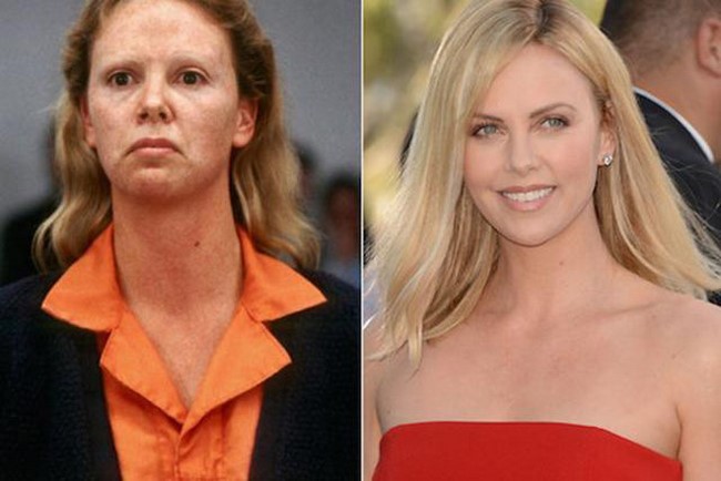 1) Charlize Theron, mint Aileen Wuornos a 2003-as A rém című filmben.