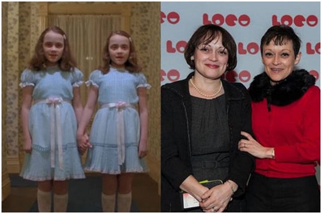 10) Lisa Burns és Louise Burns mint Grady lányai - Ragyogás (1980)