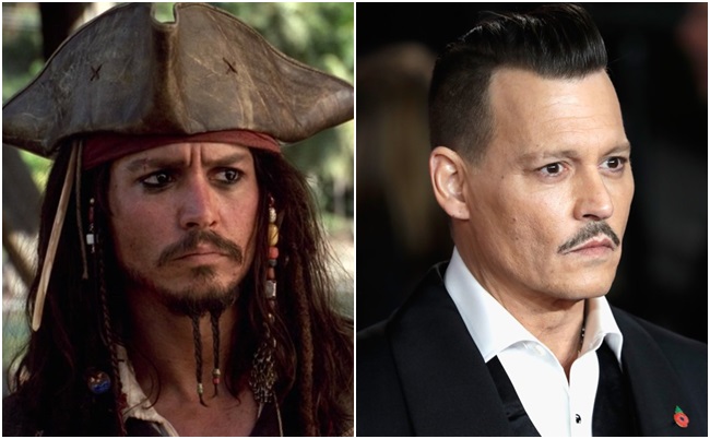 Johnny Depp - Jack Sparrow kapitány