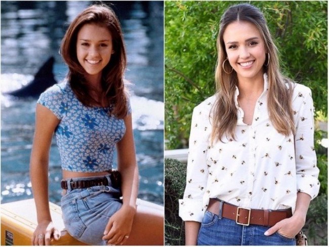 Jessica Alba, Flipper, 1995-1997