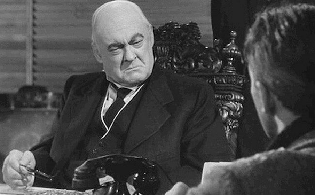 13. Lionel Barrymore, mint Mr. Potter - Az élet csodaszép (1946)