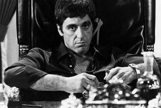 17. Al Pacino, mint Tony Montana - A sebhelyesarcú (1983)