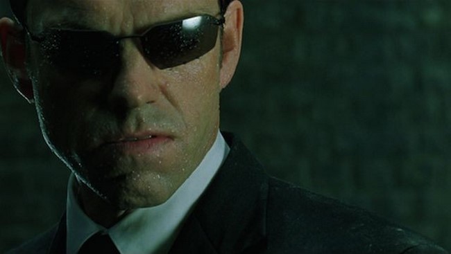18. Hugo Weaving, mint Smith ügynök - Matrix Trilogy