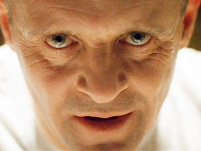 2. Anthony Hopkins, mint Dr. Hannibal Lecter - A bárányok hallgatnak (1991)