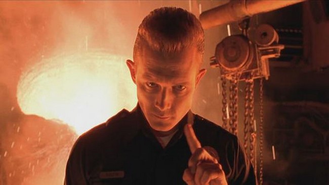 22. Robert Patrick, mint a T-1000 - Terminátor 2 - Az ítélet napja (1991)