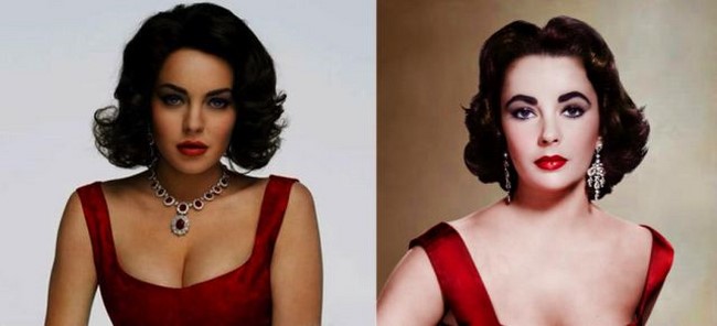 3. Lindsay Lohan - Elizabeth Taylor