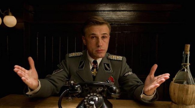 6. Christoph Waltz, mint Hans Landa ezredes - Becstelen brigantyk (2009)