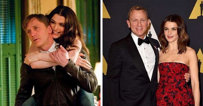 8) Daniel Craig és Rachel Weisz