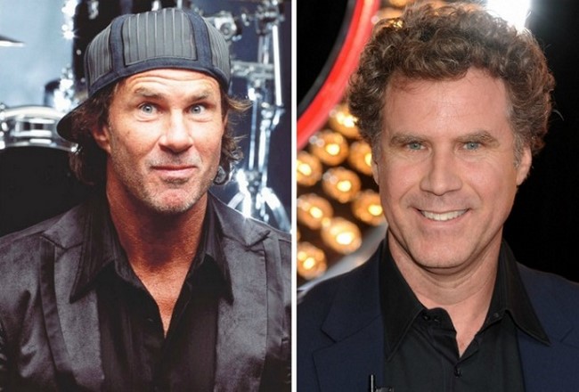 9) Chad Smith és Will Ferrell