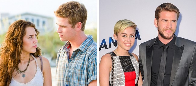 9) Liam Hemsworth és Miley Cyrus