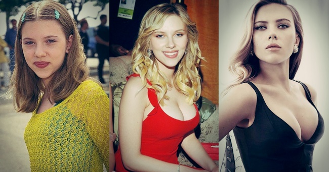 Scarlett Johansson így változott meg az évtizedek során