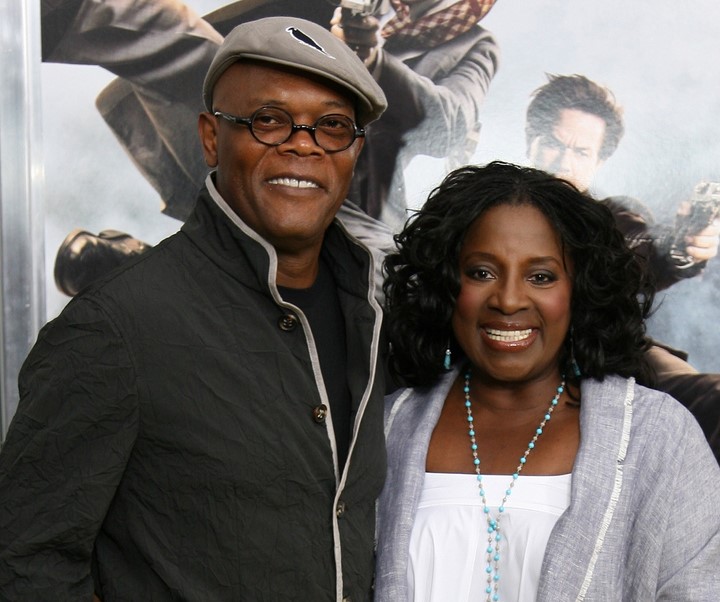 16) Samuel L. Jackson (Nick Fury) és felesége Latanya Richardson