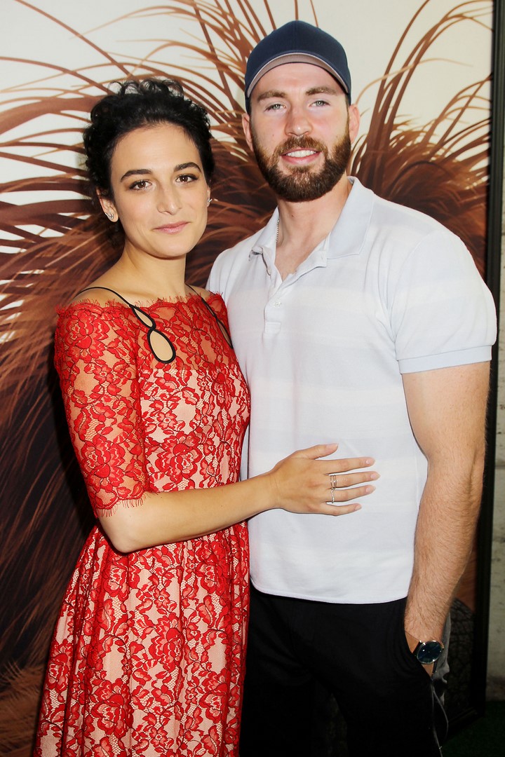 3) Chris Evans (Amerika Kapitány) és Jenny Slate