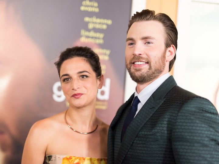 3) Chris Evans (Amerika Kapitány) és Jenny Slate