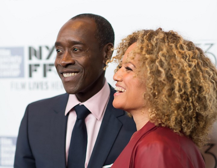 7) Don Cheadle (Gépágyú) és felesége Brigid Coulter