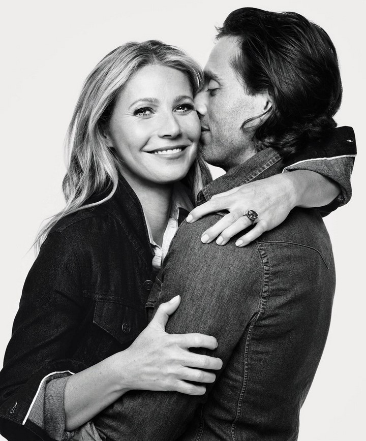 9) Gwyneth Paltrow (Pepper Potts) és férje Brad Falchuk