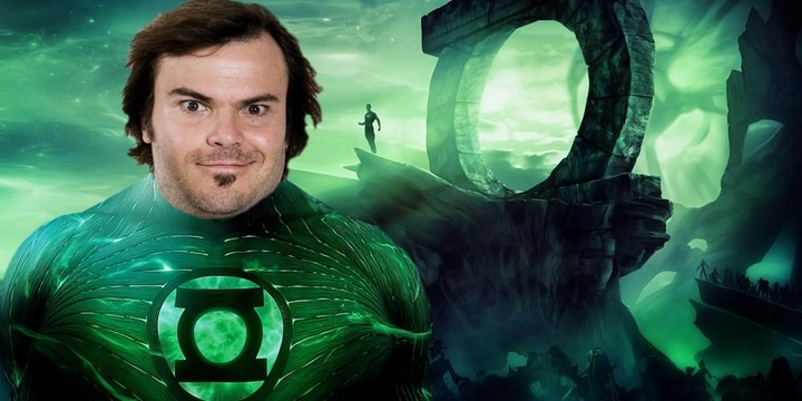 4) Jack Black, mint Zöld Lámpás