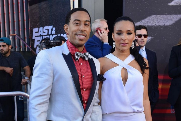Ludacris (Tej) és felesége Eudoxie Mbouguiengue (2014-)