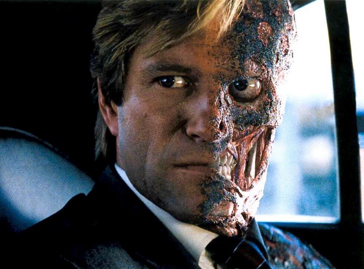 6) Harvey Dent - Aaron Eckhart