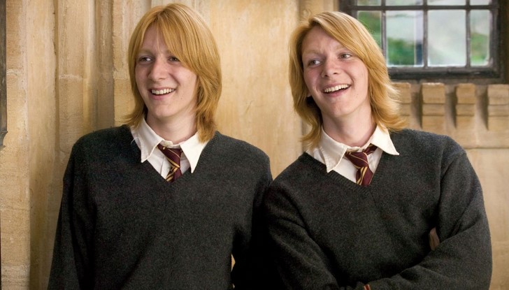 Fred és George Weasley - James és Oliver Phelps