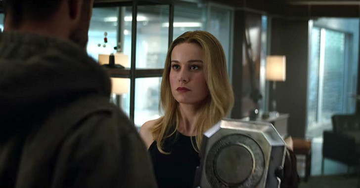 7) Carol Danvers / Marvel Kapitány - Brie Larson