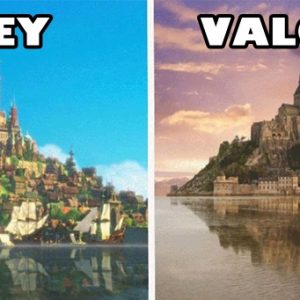 14 varázslatos hely, melyek inspirálták egyes Disney mesék helyszíneit