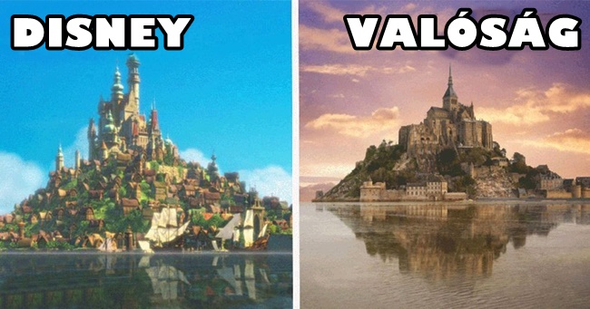 14 varázslatos hely, melyek inspirálták egyes Disney mesék helyszíneit