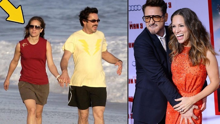 1. Robert Downey Jr. (Vasember) és a felesége, Susan Downey