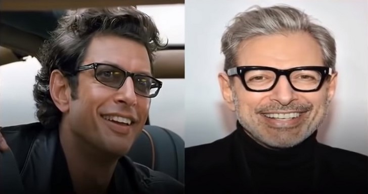 1. Jeff Goldblum (jelenleg 66 éves)