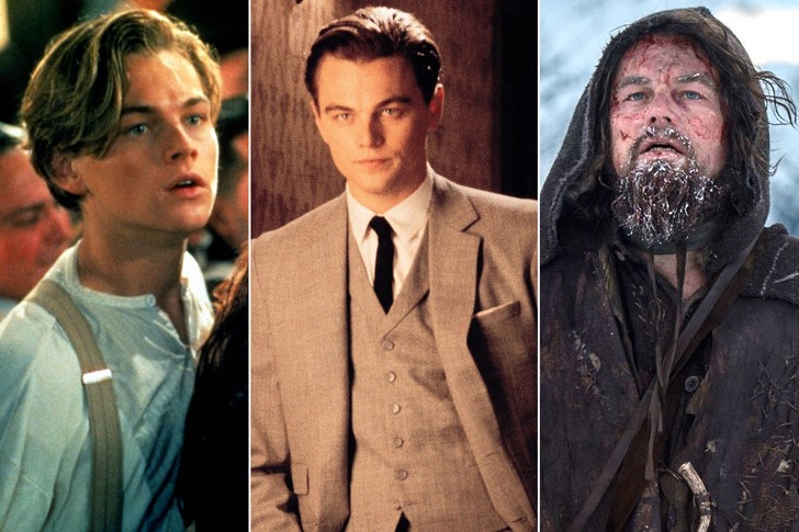 10) Leonardo DiCaprio a filmekben...