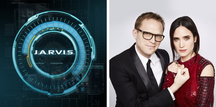 12. Paul Bettany (J.A.R.V.I.S és Vízió) és felesége, Jennifer Connelly