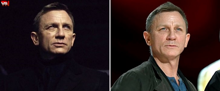 15) Daniel Craig (007 Spectre - A Fantom visszatér - 2015)