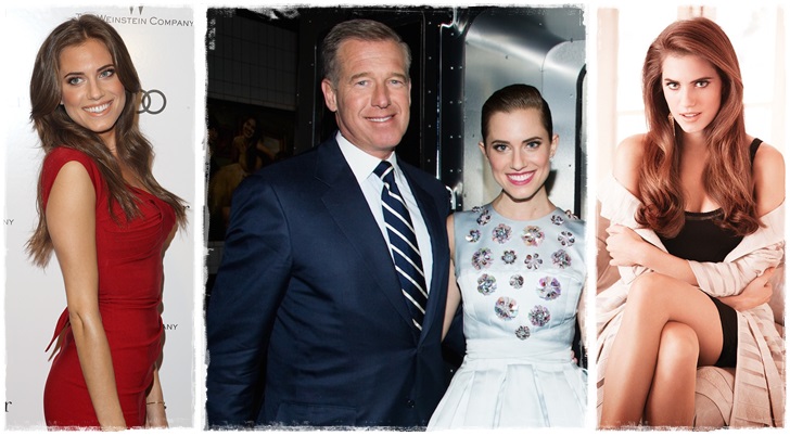 2) Allison Williams, Brian Williams lánya