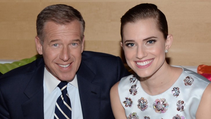 2) Allison Williams, Brian Williams lánya