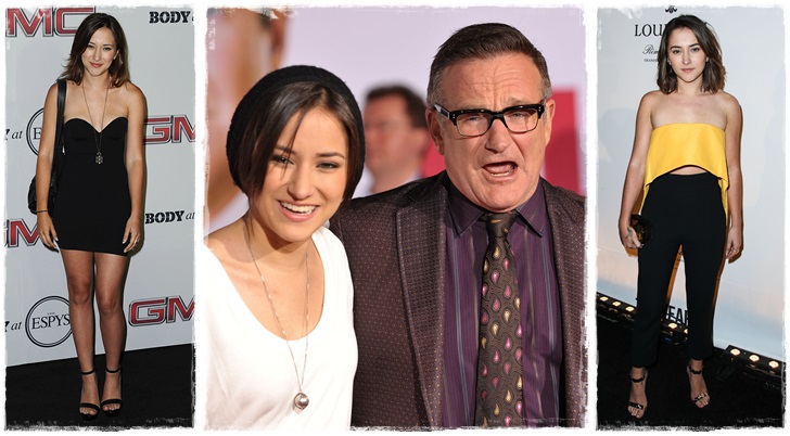 3) Zelda Williams, Robin Williams lánya