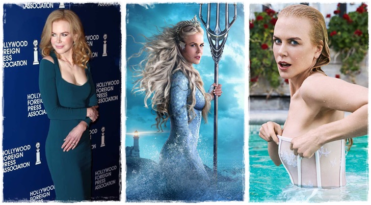 3) Nicole Kidman /Atlanna királynője - Aquaman/