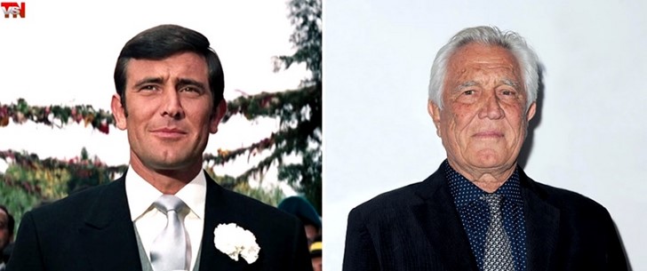 4) George Lazenby (Őfelsége titkosszolgálatában - 1969)