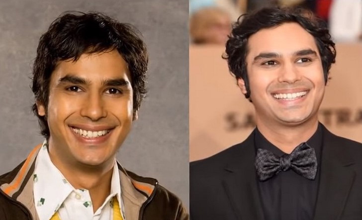 5. Kunal Nayyar /Rajesh Koothrappali/