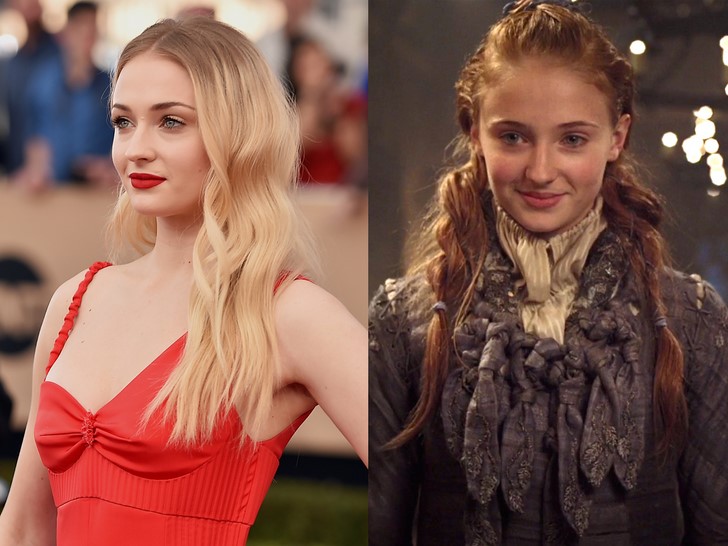 6) Sophie Turner – Sansa A trónok harcából (2011)