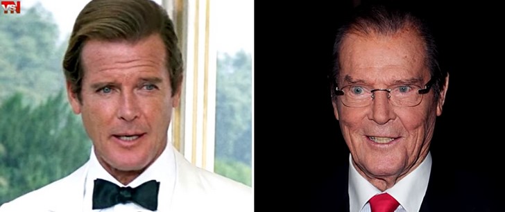 7) Roger Moore (Halálvágta - 1985)