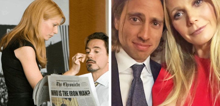 9. Gwyneth Paltrow (Pepper) és férje, Brad Falchuk