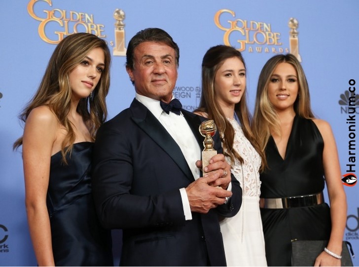  Sylvester Stallone és a lányai