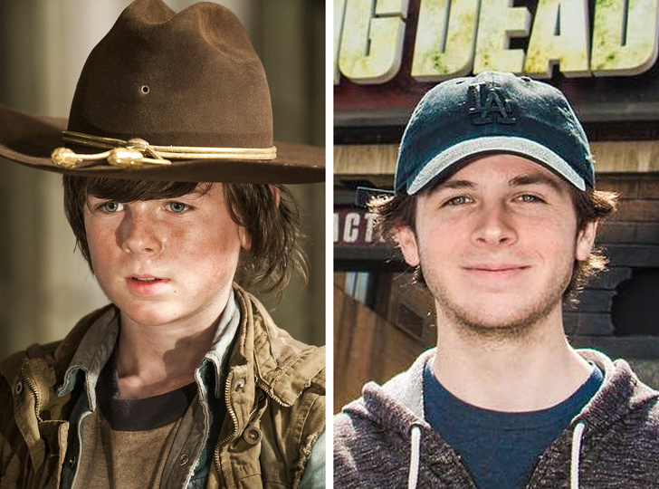 Chandler Riggs (Carl Grimes), The Walking Dead (2010 — máig)