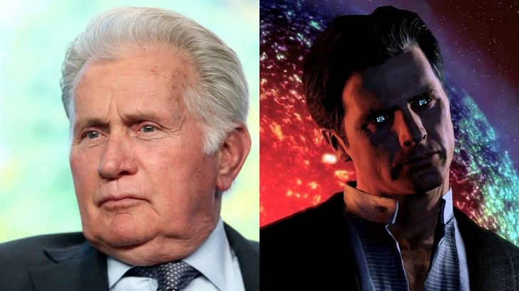 Martin Sheen a Mass Effect 2-ben