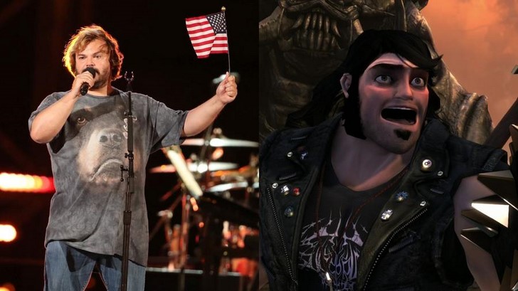 Jack Black a Brutal Legendben