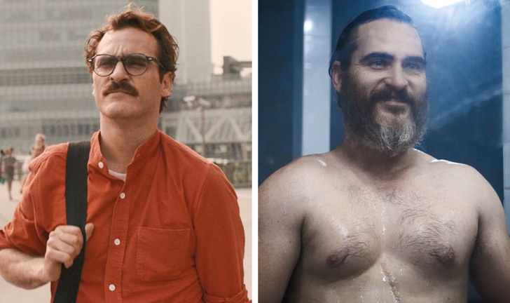 (6) A Sosem voltál itt című alkotás kedvéért lényeges változáson ment keresztül Joaquin Phoenix.