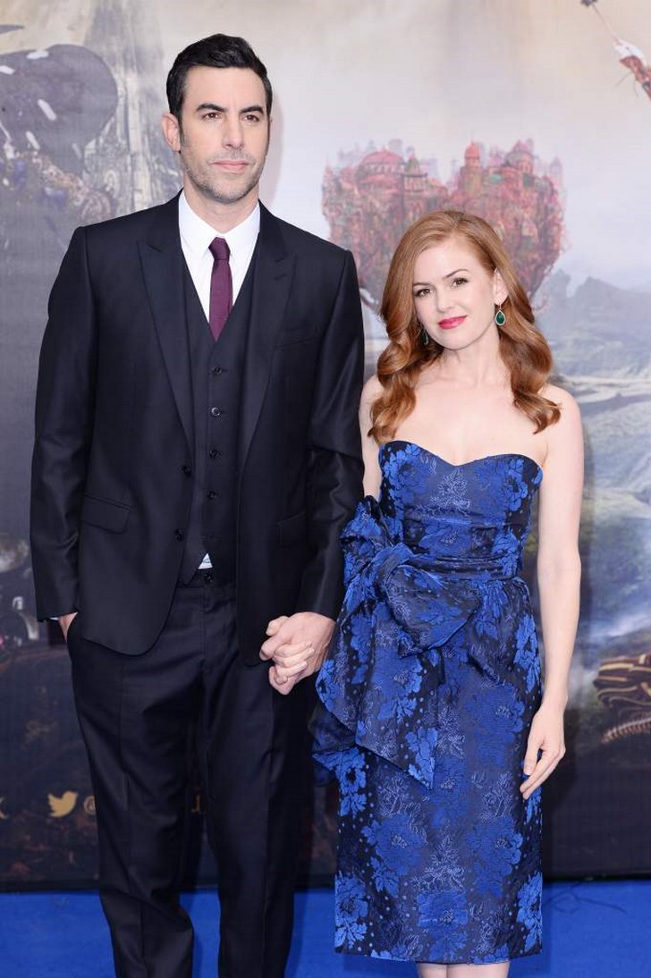 8. Sacha Baron Cohen és Isla Fisher