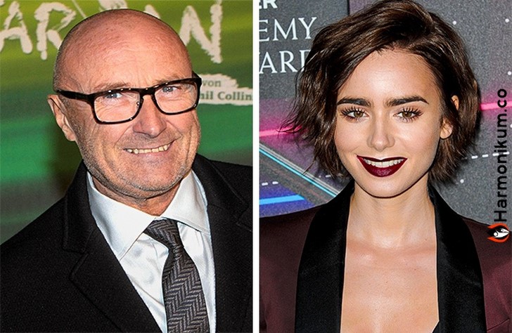 Phil Collins és Lily Collins