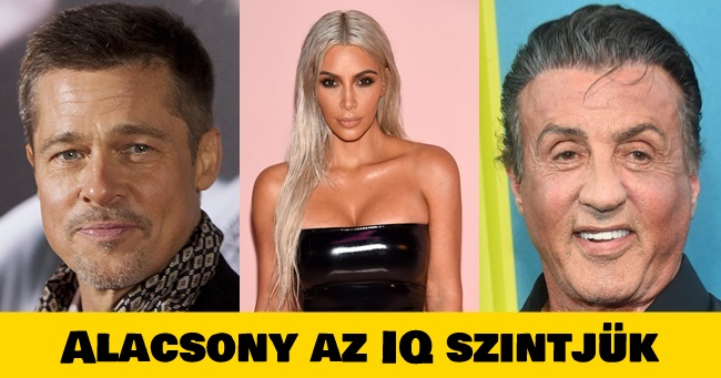 15 híresség, akiknek bizonyítottan alacsony az IQ-ja