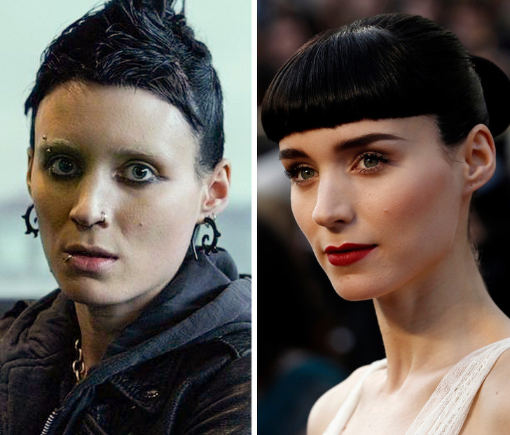 12. Lisbeth Salander (A tetovált lány) — Rooney Mara